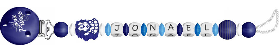 personalisierte Schnullerkette
